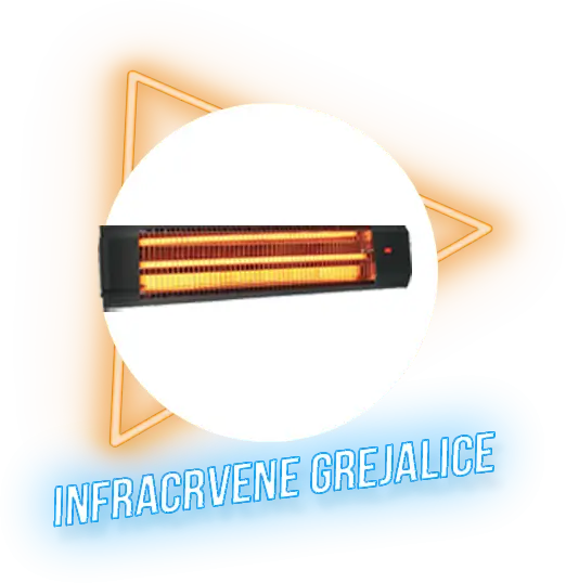 infracrvene grejalice